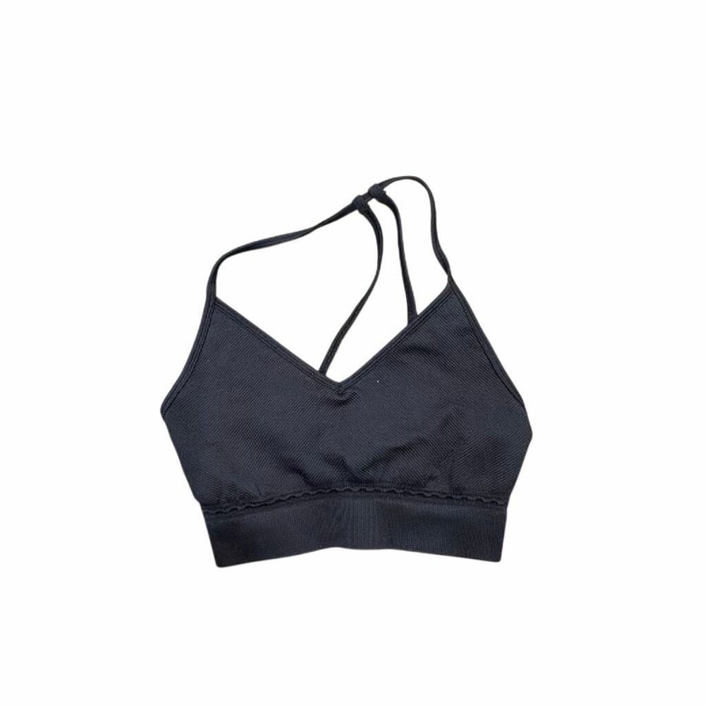 Gym Shark Women's Size Small Black Sports Bra Athleisure Athletic Gym